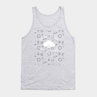 Up In the Air Into The Cloud Tank Top